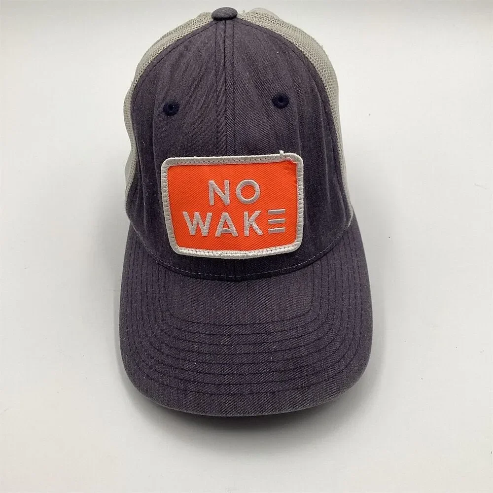 No Wake Lifestyle Trucker Hat Multicolor Adjustable‎ Snapback Unisex